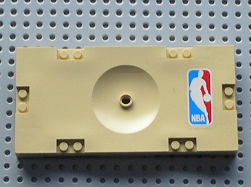 Lego tan sports field - tan, section
