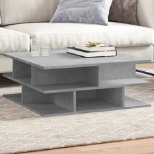 Table basse blanc 70x70x29 cm