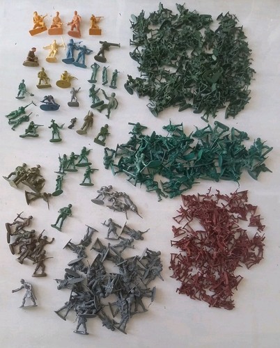 Lot soldats plastique 830 - soldats, (830