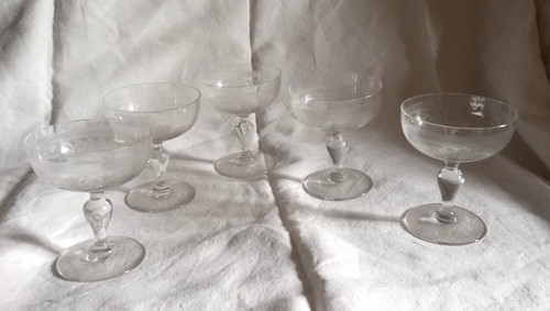 Anciennes coupes à - coupes,