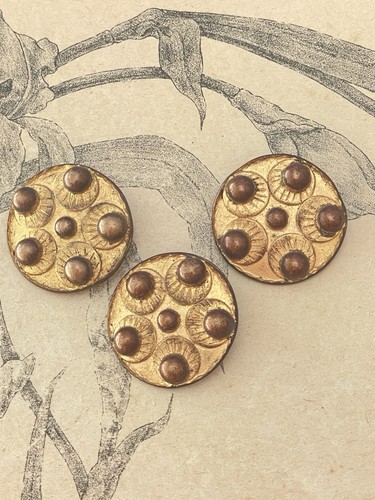Boutons anciens métal - boutons,