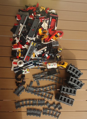 Lego occasion gros - lot, rails