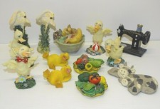 -12 SUJETS RESINE MINIATURES