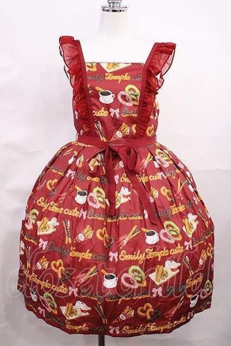 Jolie robe rouge churros emily - jolie,