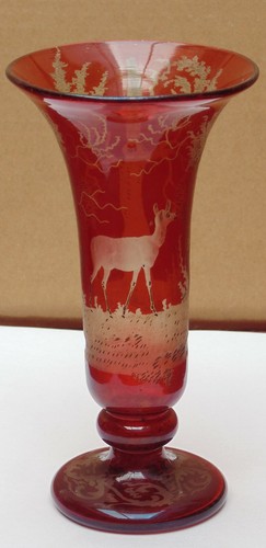 Magnifique ancien vase - ancien, verre
