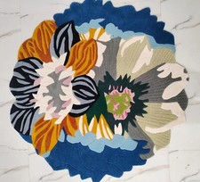 Tapis rond laine - tapis,