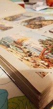album  pages grises de cartes postales anciennes et semi modernes