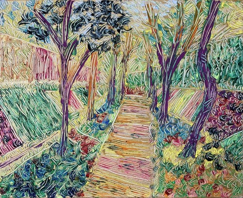 Tableau promesse 2026 huile - tableau,