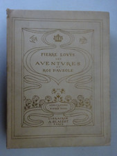 LOUYS (Pierre). Les Aventures