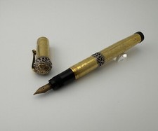 Ancien stylo plume RAPID Safety superposé or plume or 14 carats - années 1930
