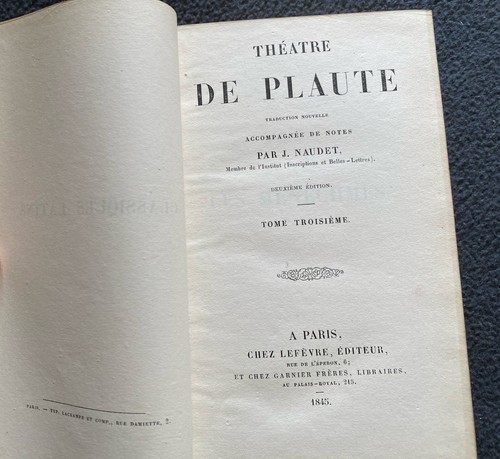 Théâtre plaute - théâtre, de