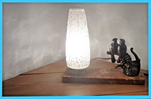 Lampe veilleuse art déco - veilleuse,