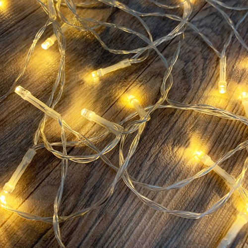 Guirlande lumineuse blanche - blanche, 50