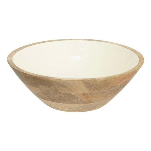 Saladier bois inaya 30cm - en, "inaya"