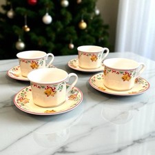 4 Tasses Soucoupes Villeroy &