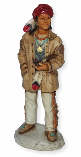 Figurine indien inventeur - figurine, d'indien