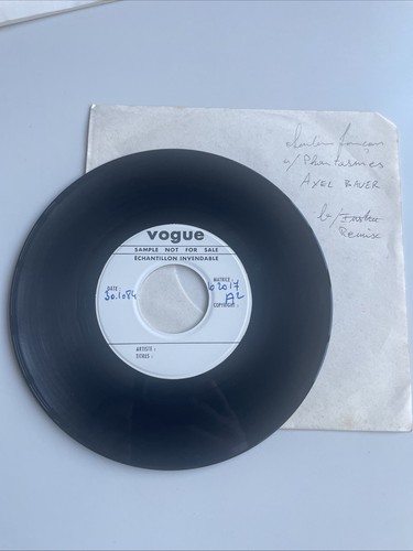 Rare test pressing axel bauer - axel,