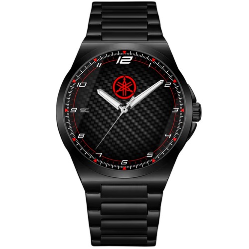 Montre squelette noire - squelette,