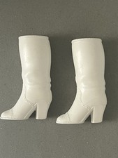 Bottes Blanches Pour Poupée Mannequin Cathie Cathy De Bella