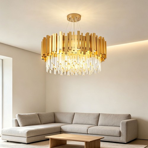 Lustre cristal moderne - en,