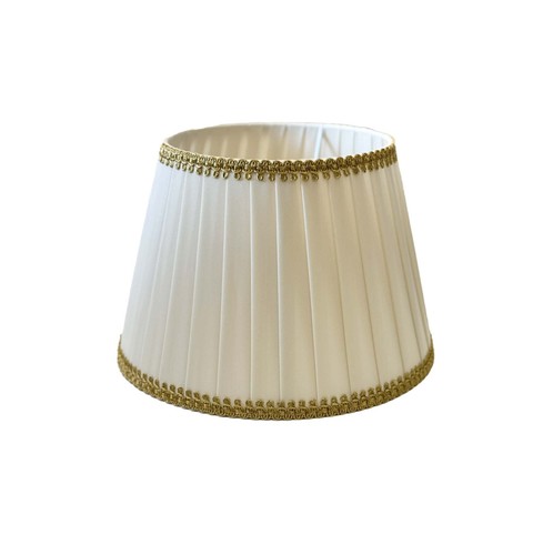 Abat jour empire ivoire 16cm - abat-jour, d.16cm