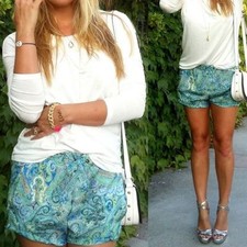 Zara Vert Floral Fleur