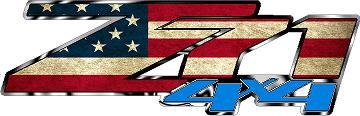 Z71 drapeau en détresse - z71, x