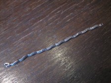 Bracelet art déco argent