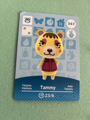 Carte amiibo animal - carte,