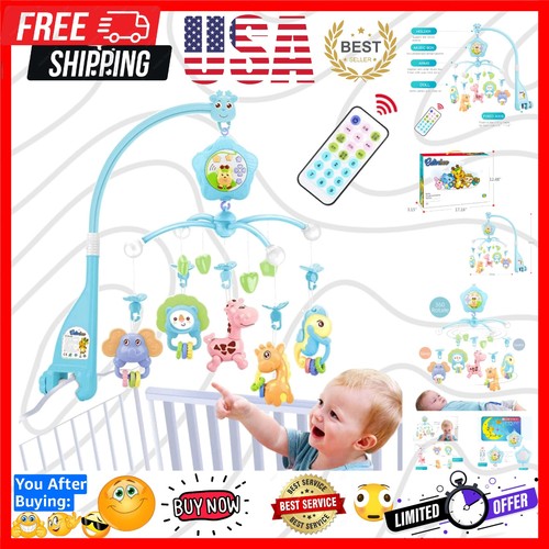 Baby mobile for - crib, with