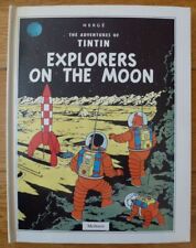 Explorers on the Moon On a marché sur la lune Pop-Hop Tintin Hergé 1992 Methuen