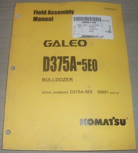 Komatsu d375a 5e0 - komatsu, d375a-5e0
