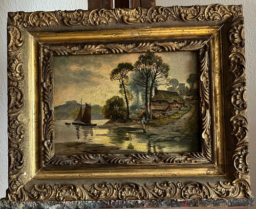 Tableau n260 huile - huile, sur