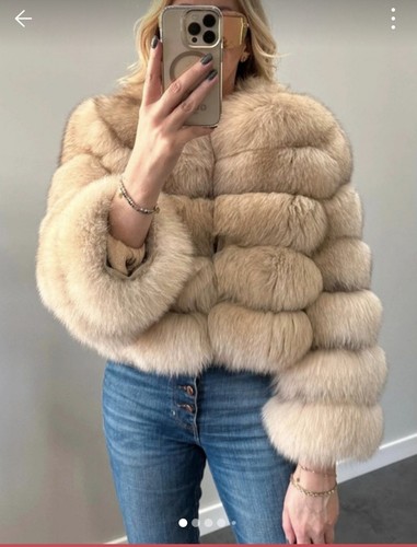 Manteau fourrure renard - fourrure,