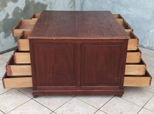 Bureau double-face vintage en