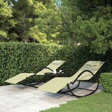 Lot de 2 Chaises Longues à