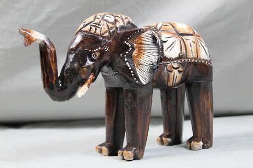 éléphant bumbo peint - ",