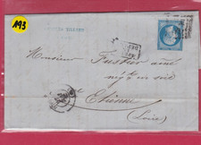 un timbre n° 14 Napoléon III