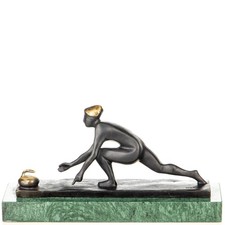 Sculpture en bronze moderne