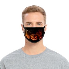 Masque Halloween Citrouilles