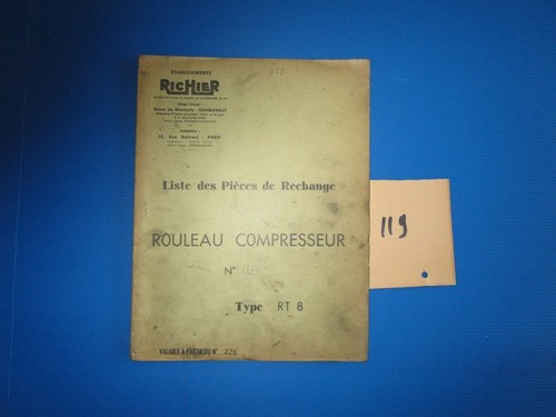 119 richier rouleau - n°119, /