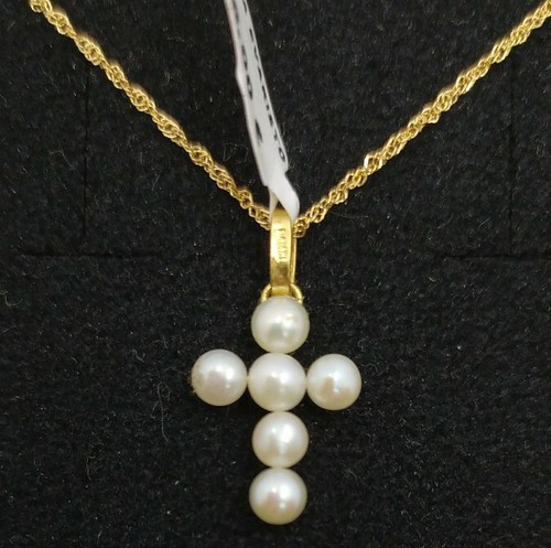 Pendentif chaîne 18k - et, or