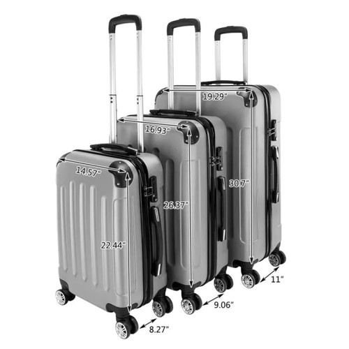 Set valises bagages rigide - bagages,