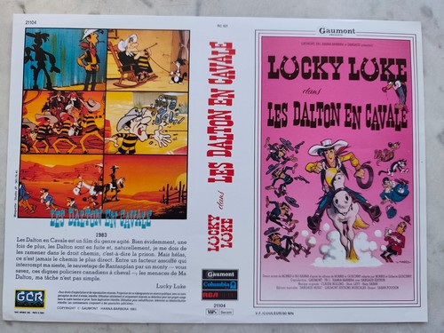 Vhs lucky luke les dalton - luke,