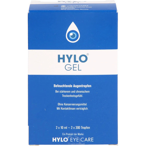 Hylo gel collyre pzn - collyre, ml