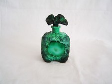 Malachite Glass Perfume bottle