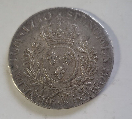 Ecu argent louis - ecu, xv