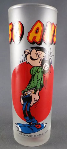 Gaston lagaffe verre à - lagaffe,
