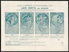 Mucha. Publicité pour Les