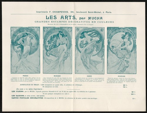 Mucha publicité pour les - publicité,